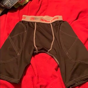 Men’s medium slider shirts with pads on side.